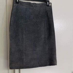 Chic Charcoal Pencil Skirt